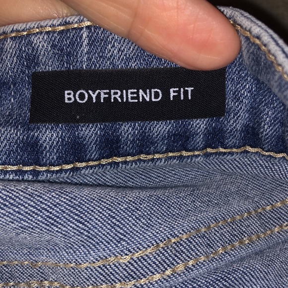 NWT JUDY BLUE High Rise Distressed Boyfriend Fit Jeans - Picture 11 of 13